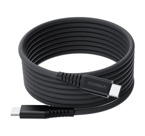 Choetech XCC-1051 USB-C-USB-C kábel, PD, 240W, 1.8m (fekete)