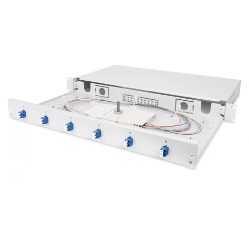 Digitus DN-96330/9 optikai adapter LC 1 db Szürke