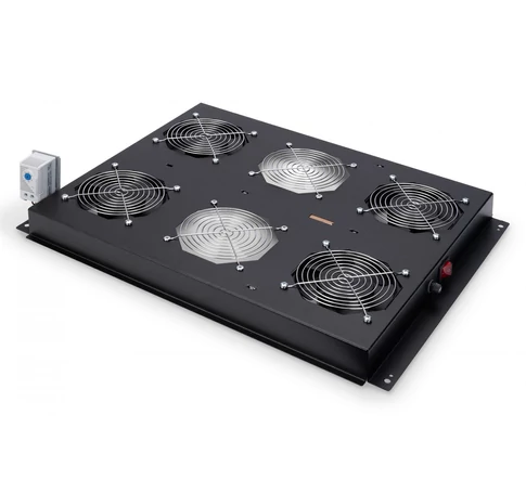 Digitus DN-19 FAN-4-SRV-B alkatrész vagy tartozék számítógép hűtésrendszerhez