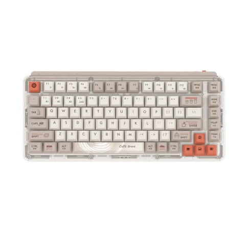 Z830 ProMax MIIIW 2.4G vezeték nélküli billentyűzet (kávé)