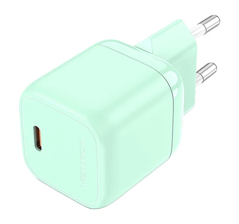 Vention FAKG0-EU USB-C GaN 30W-os hálózati töltő (zöld)