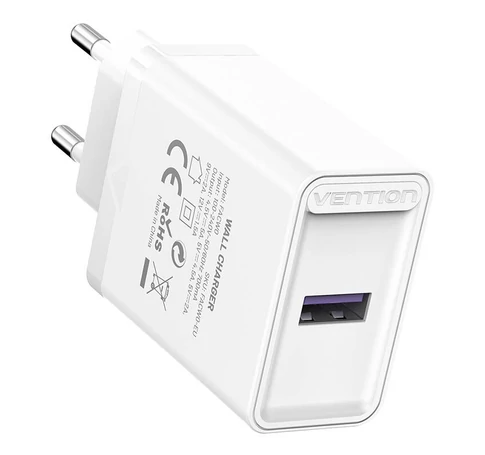 Vention FACW0-EU USB töltő 22.5W (fehér)
