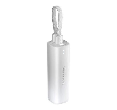 Powerbank 5000mAh Vention FHWM0 20W + kábel USB-C do lightning (szary)