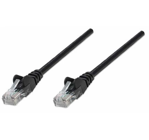 Intellinet 345378 hálózati kábel Fekete 10 M Cat5e U/UTP (UTP)