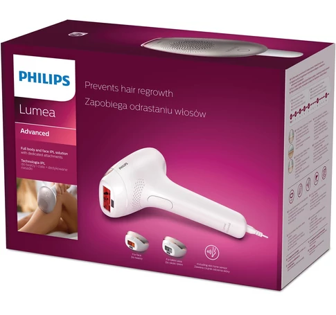 Philips Lumea Advanced SC1998/00 light hair remover Intense pulsed light (IPL) Ivory