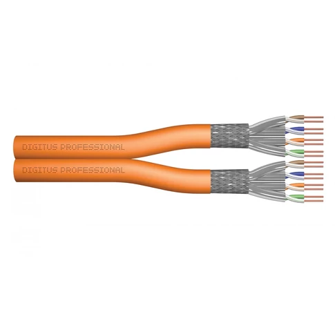 Digitus DK-1743-VH-D-1 hálózati kábel Narancssárga 100 M Cat7 S/FTP (S-STP)