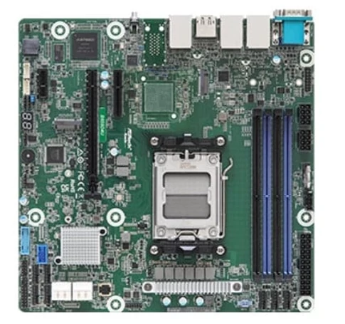 ASRock B650D4U, 1xSKT AM5, AMD Ryzen 7000, B650E, 4xDIMM, SATA, 2xM.2, 2x1GbE, IPMI