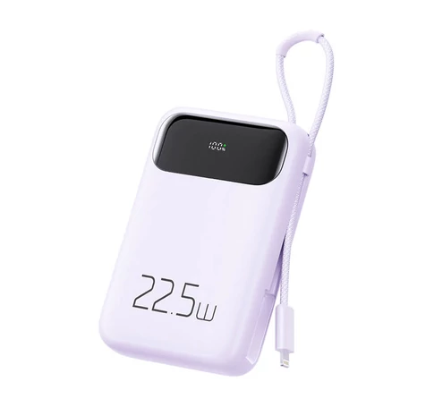 Power Bank Mcdodo MC-3255 10000mAh, 22.5W, világításhoz (lila)