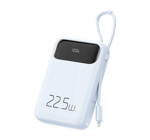 Mcdodo Power Bank MC-3254 10000mAh, 22.5W, világításhoz (kék)