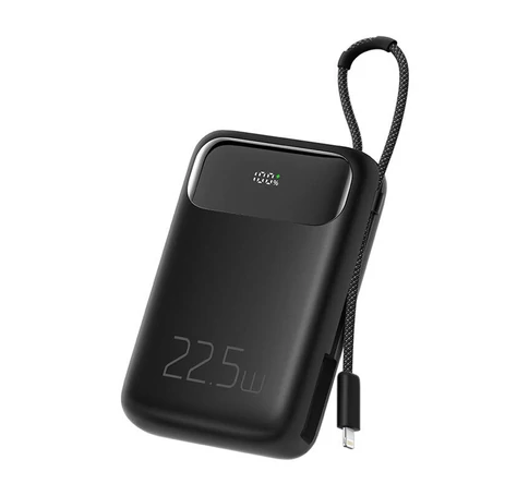 Power Bank Mcdodo MC-3253 10000mAh, 22.5W, világításhoz (fekete)