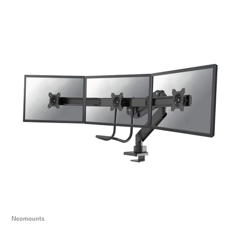 Neomounts NM-D775DX3BLACK asztali TV konzol 68,6 cm (27") Fekete