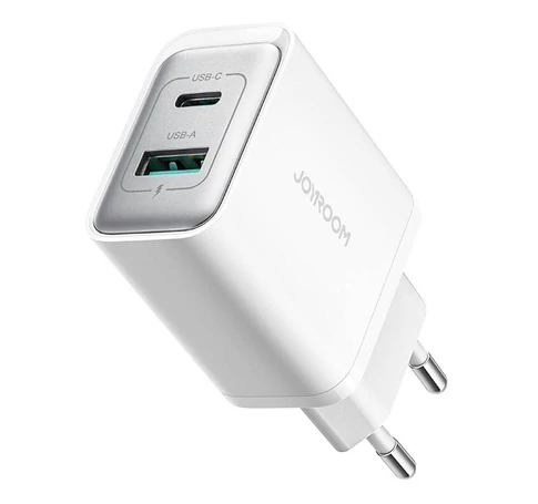 Joyroom TCF15 Dual-Port (A+C) 30W Power Charger (white)