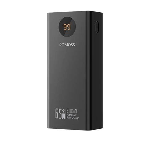 Powerbank Romoss PEA27S Pro 27000mAh 65W (fekete)