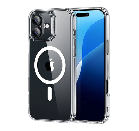ESR Classic hibrid tok (HaloLock) iPhone 16 Plus készülékhez (átlátszó)