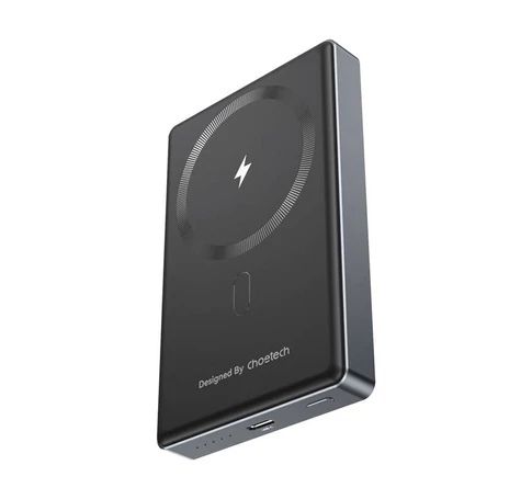 Choetech powerbank B739 10000mAh 20W PD vékony (fekete)