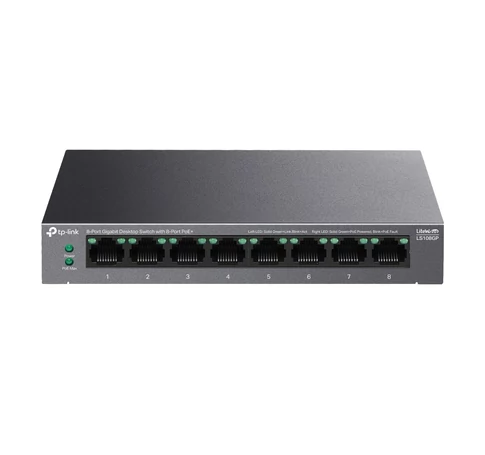TP-Link LS108GP Switch 8xGE PoE+