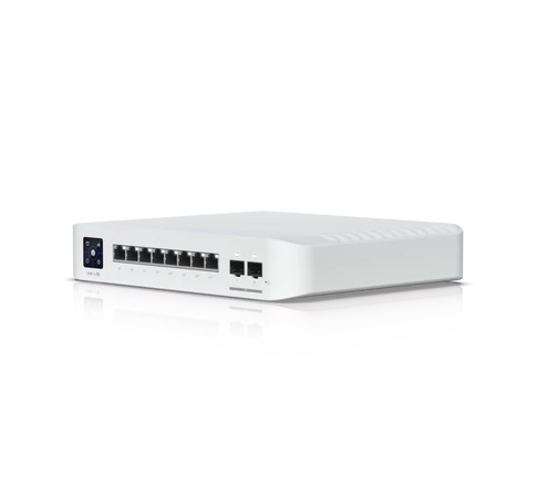 Ubiquiti USW-Pro-8-PoE UniFi 8 portos GbE POE++ switch SFP+ uplinkkel