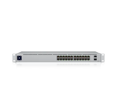 Ubiquiti Networks UniFi USW-24 hálózati kapcsoló Vezérelt L2 Gigabit Ethernet (10/100/1000) Ezüst