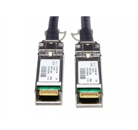 Cisco 10GBASE-CU SFP+ Cable 5 Meter hálózati kábel Fekete 5 M