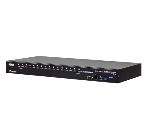 ATEN CS18216-AT-G KVM kapcsoló Fekete