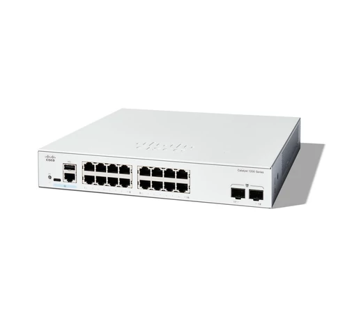 Cisco C1200-16T-2G hálózati kapcsoló Vezérelt L2/L3 Gigabit Ethernet (10/100/1000) Fehér