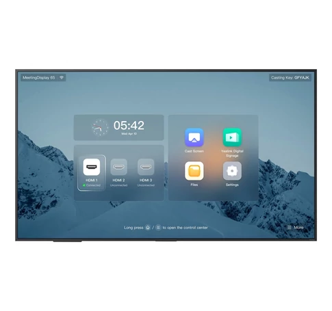 Yealink MeetingDisplay 65'' 165,1 cm (65") IPS 3840 x 2160 pixelek