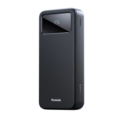 Power Bank Mcdodo MC-4230 Digitális kijelző 20000mAh 1C+2A, 22.5W (fekete)