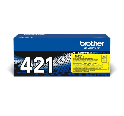 Brother TN-421Y festékkazetta 1 dB Eredeti Sárga