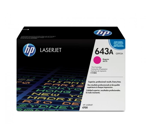 HP 643A Magenta Original LaserJet Toner Cartridge
