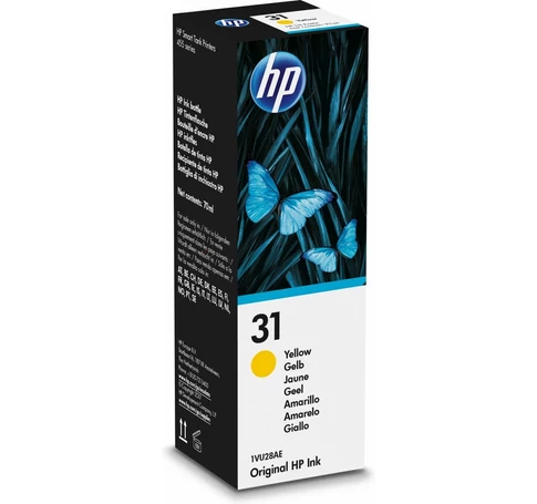 HP 31 70-ml Yellow Original Ink Bottle