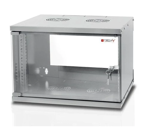 Techly I-CASE EL-1006G32 6U Fali Szerelhető Szekrény 60/32 eco