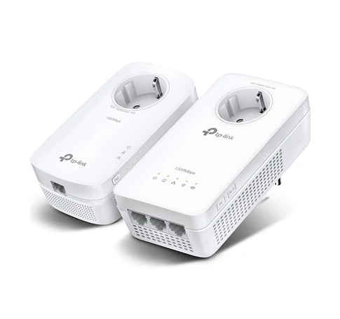 TP-Link TL-WPA8631P KIT PowerLine adapter 300 Mbit/s Ethernet/LAN csatlakozás Wi-Fi Fehér 2 dB
