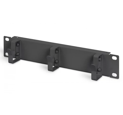 Digitus DN-10-ORG-1U-B rack tartozék Kábelkezelő panel