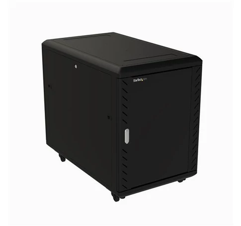 StarTech.com RK1536BKF állvány 15U Szabadonálló állvány Fekete