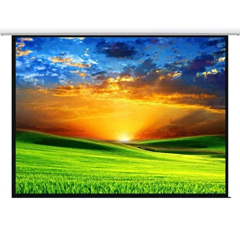 120 "Remote Control Electric Projection Screen 4: 3 240x180 Maclean MC-593