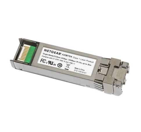 NETGEAR 10GBASE-LR Lite SFP+ halózati adó-vevő modul Száloptikai 10000 Mbit/s SFP+