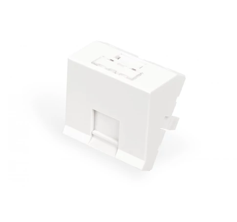 Digitus DN-93802-6-SH kapcsolókeret és vakdugó Fehér