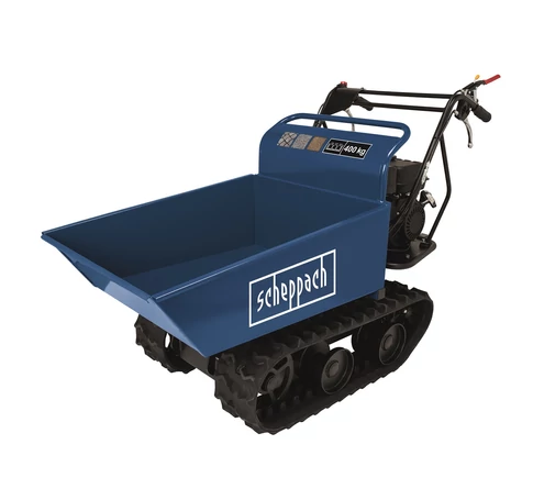 Scheppach DP 4500 - Hernyótalpas dömper mechanikus billenéssel, 400 kg