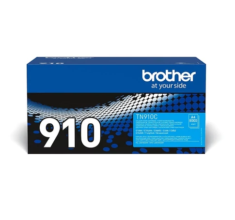 Brother TN-910C festékkazetta 1 db Eredeti Cián