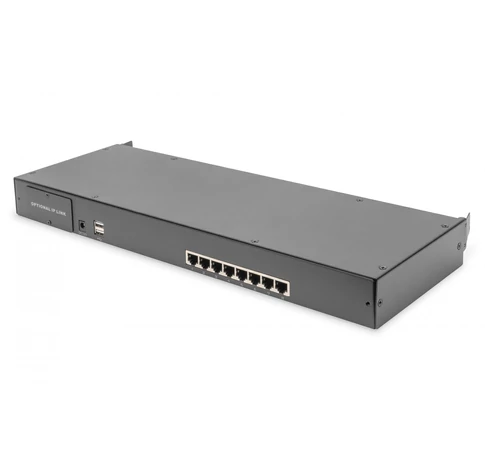Digitus DS-72216 KVM kapcsoló Keretállvány Fekete