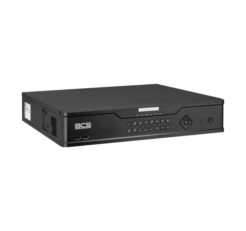 BCS BCS-P-NVR3208R-A-4K-III 32-csatornás IP rögzítő RAID támogatással és 8 merevlemezzel