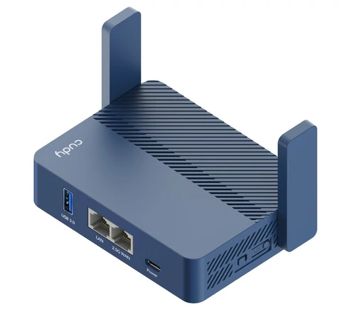 Cudy AX3000 vezetéknélküli router Gigabit Ethernet Kék