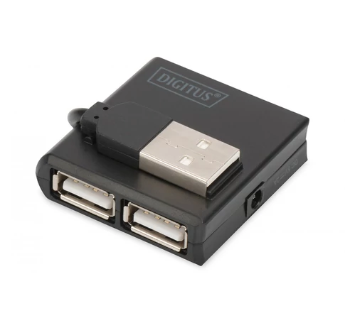 Digitus DA-70217 hálózati csatlakozó 480 Mbit/s Fekete