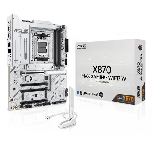 ASUS X870 MAX GAMING WIFI7 W AMD X870 Socket AM5 ATX