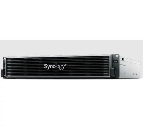 Synology DP7200 tárolószerver Rack (2U) EPYC 7272 32 GB 123,84 TB HDD+SSD Fekete