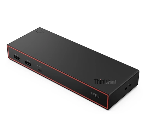 Lenovo ThinkPad USB4 Dock 5000 Vezetékes Thunderbolt 4 Fekete