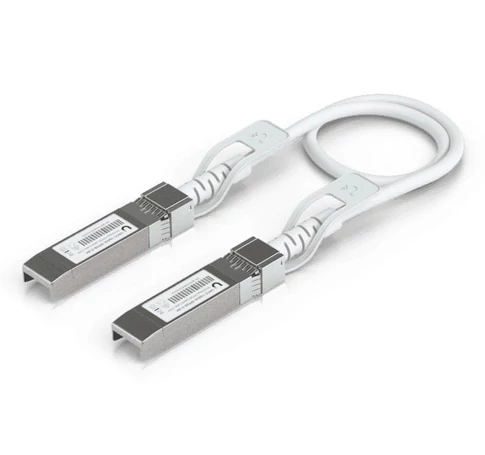 Ubiquiti UACC-Uplink-SFP28-0.3M InfiniBand és száloptikai kábel 0,3 M Fehér