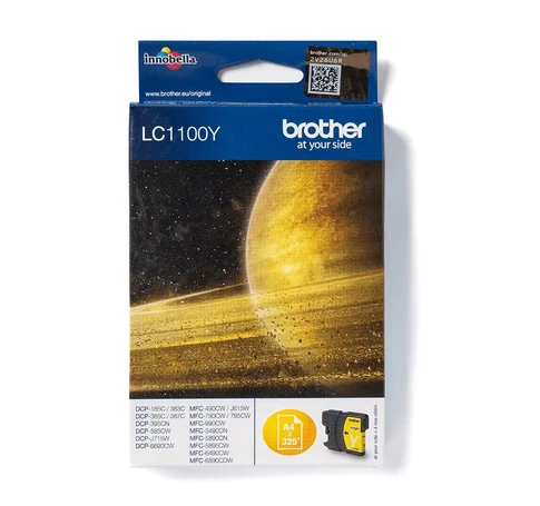Brother LC-1100Y tintapatron 1 dB Eredeti Sárga
