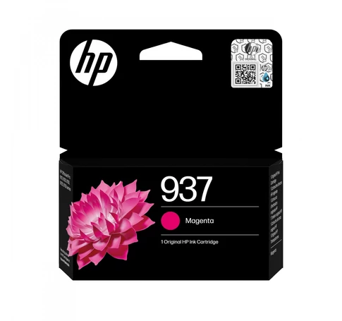 HP 937 Magenta Original Ink Cartridge tintapatron 1 db Standard teljesítmény