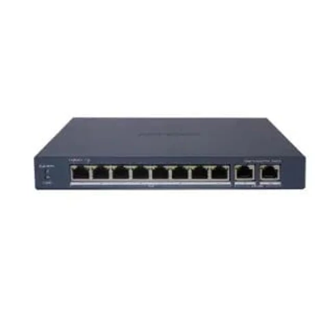 Hikvision DS-3E1510P-EI Vezérelt Gigabit Ethernet (10/100/1000) Ethernet-áramellátás (PoE) támogatása Szürke